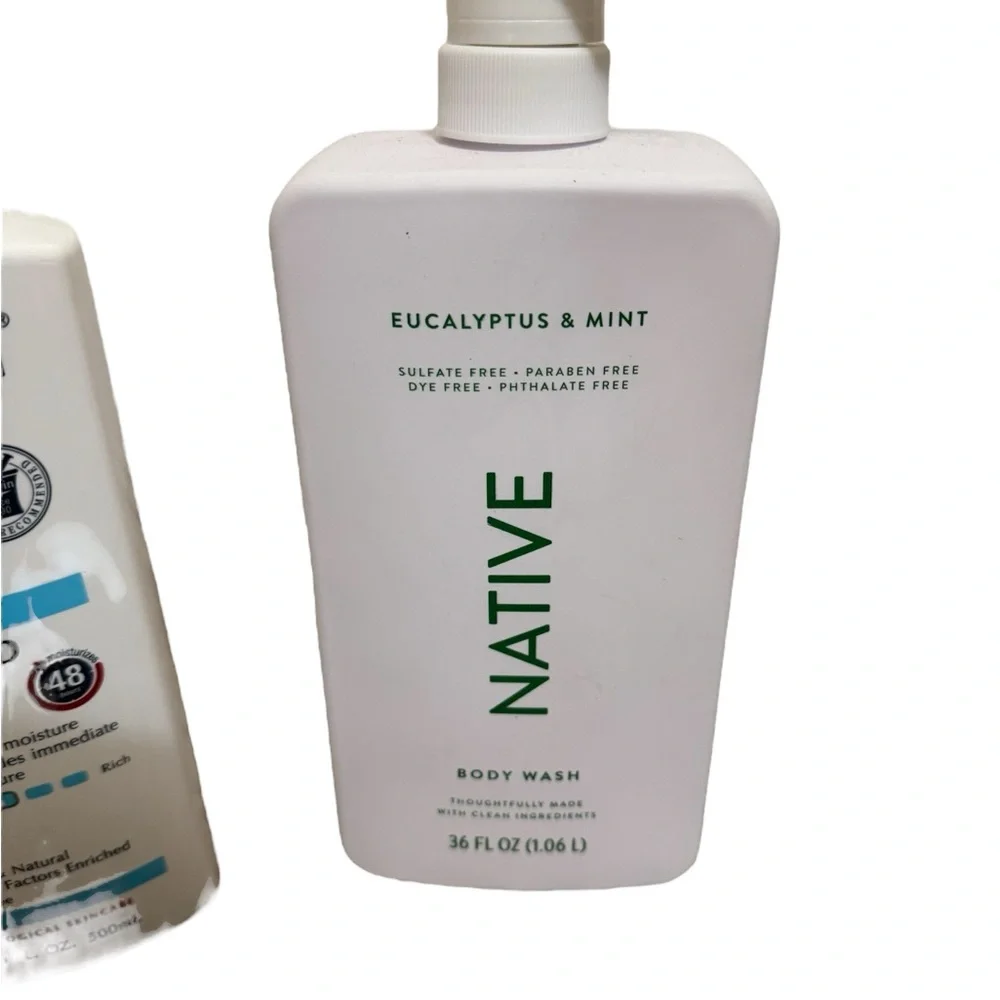 Set of 2‎ Body Care Items: Native & Eucerin NEW